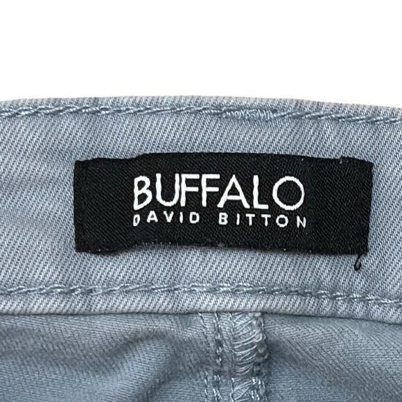 Buffalo David Bitton Havana high-rise soft stretch ankle pant light blue jeans 1 - Picture 6 of 10